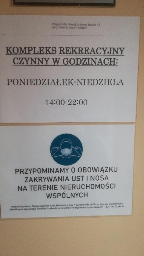 Lucka Superior Z Tarasem Appartamento Varsavia Esterno foto